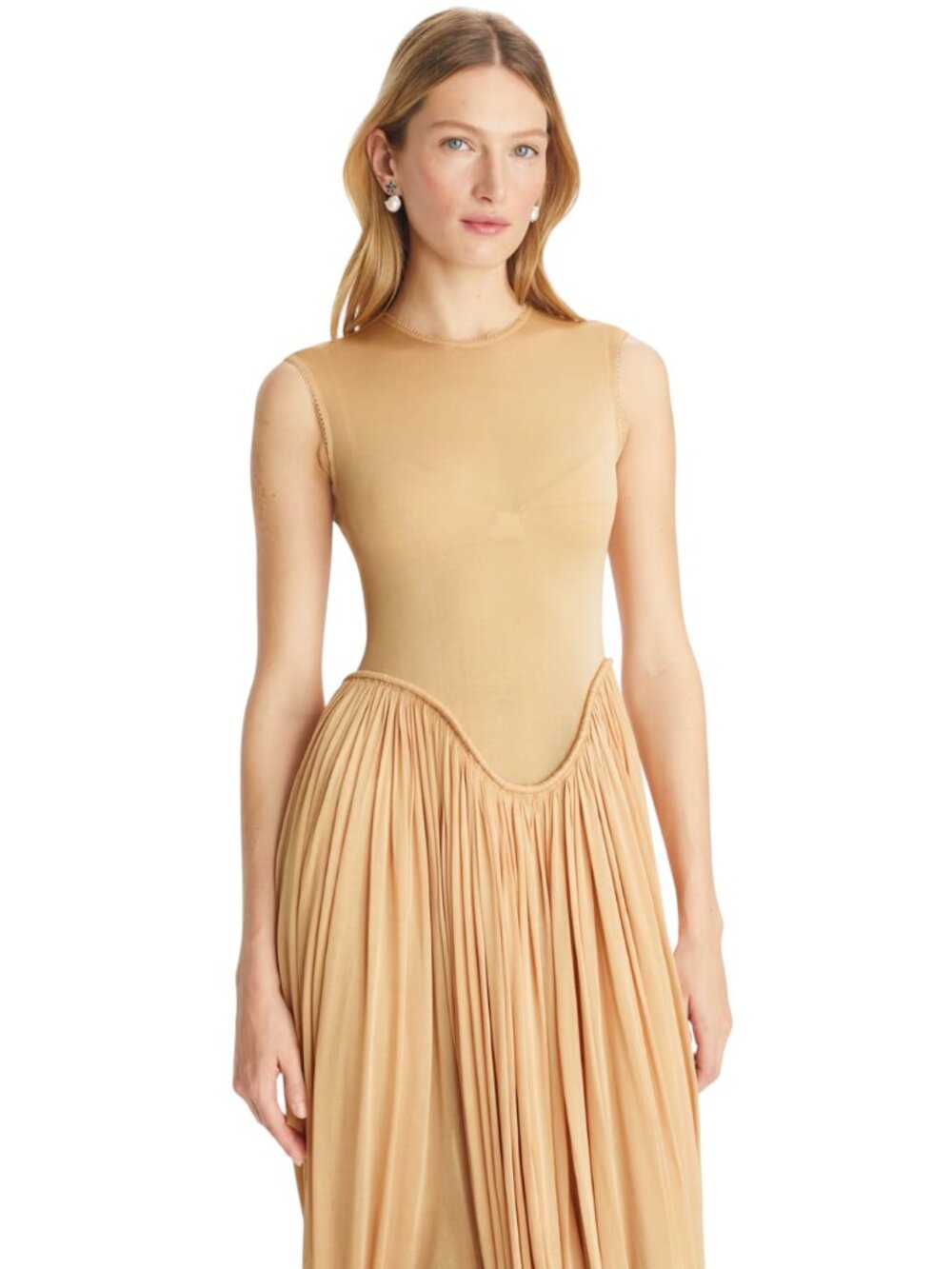 TORY BURCH COLLECTION DRAPED JERSEY DRESS SIZE M WITH TAGS - Picture 12 of 16